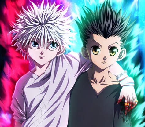 Killua Zoldyck, Hunter x Hunter, Anime, 1080P, Gon css HD Wallpaper