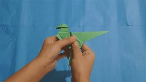 How to Make Origami Dinosaur: Origami Dinosaur Instructions