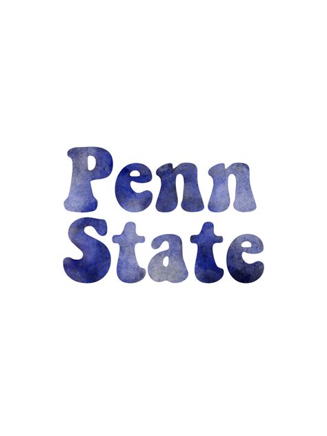 Penn State Sticker by madisonwalters - White Background - 3"x3" | Penn ...