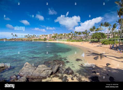 Kapalua Bay and beach, Maui, Hawaii Stock Photo - Alamy