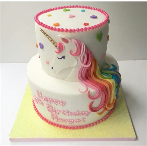 27+ Pretty Photo of Unicorn Birthday Cake - davemelillo.com | Unicorn ...