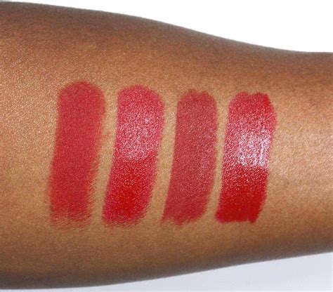 8 Shades of Red Lipstick for the Melanated Beauties - The Glamorous Gleam