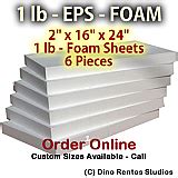 EPS Foam Sheets - Dino Rentos Studios, INC.