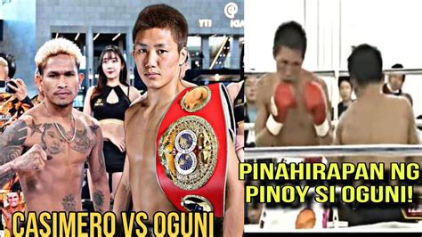 CASIMERO VS OGUNI HIGHLIGHTS! Pinahirapa ng Pinoy si OGUNI! - YouTube