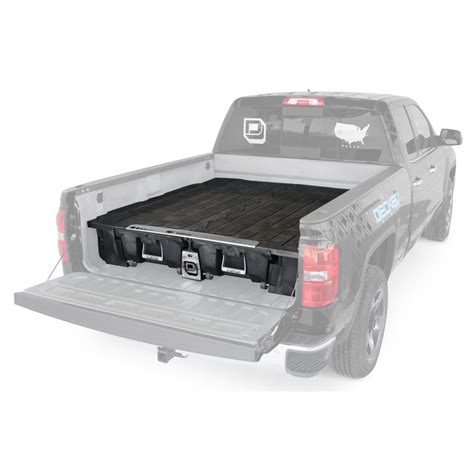 DECKED 5 ft. 9 in. Bed Length Storage System for GMC Sierra or Silverado 1500 (2019-Current ...