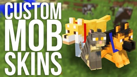 How to Add Custom Mob Skins in Minecraft - YouTube