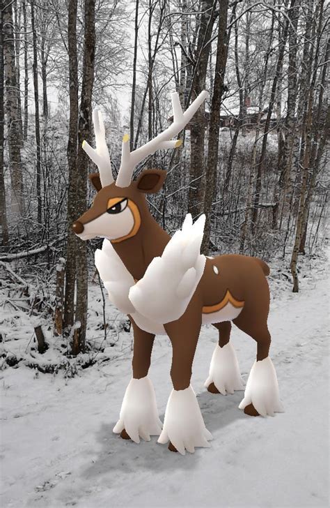 Sawsbuck Winter Form by MCsaurus on DeviantArt