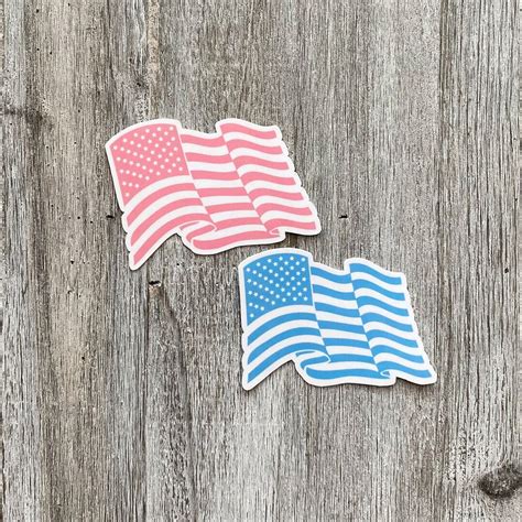 American Flag Sticker / Decal / America / USA / Laptop Sticker / Water Bottle Sticker ...