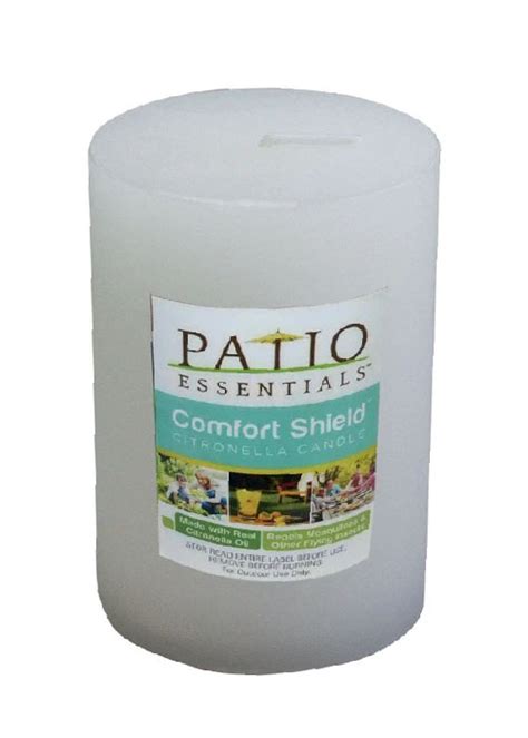 Patio Essentials Citro Pillar Candle 8Oz - Ace Hardware Maldives