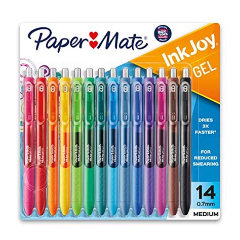 Paper Mate® Gel Pens | InkJoy® Pens, Medium Point, Assorted, 14 Count ...