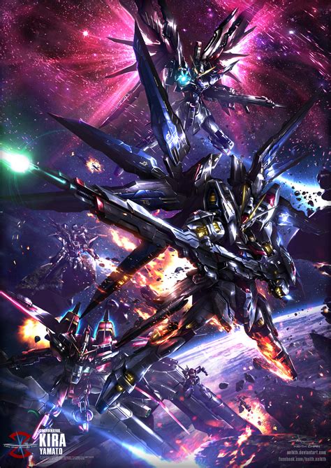 ArtStation - Strike Freedom Gundam