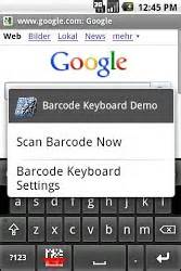 Scanning barcodes into third party apps - Android Enthusiasts Stack Exchange
