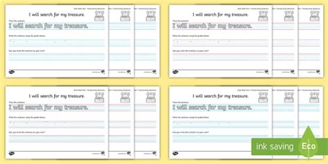 Book Week Year 1 Handwriting Worksheets (teacher made)