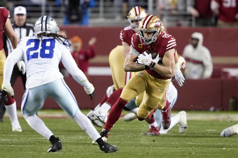 George Kittle stats from 49ers divisional playoff game vs. Cowboys