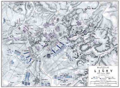 Battle of Ligny Map – Large - Weymouth Heritage Centre