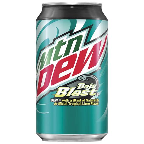 Buy Mountain Dew Baja Blast Cans, 12 oz Cans, 12 Count Online at Lowest ...