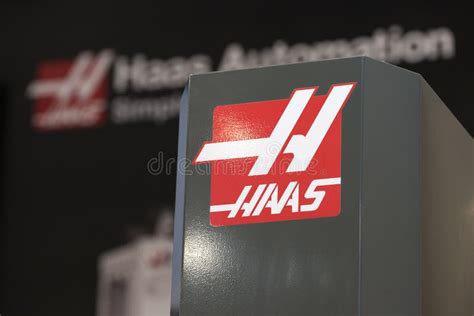 Haas Automation, Inc logo editorial image. Image of haas - 140402975