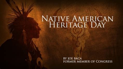 National Native American Heritage Day 2018