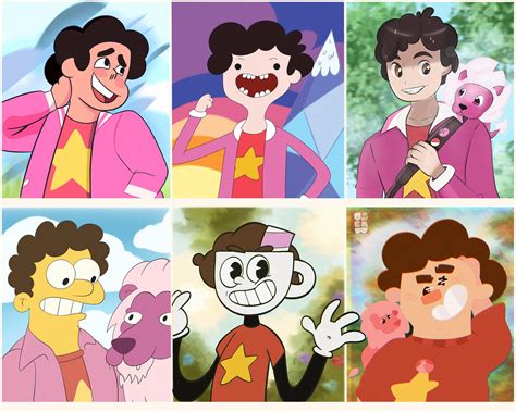 I decided to draw Steven in different art styles. Which is your favorite? : r/stevenuniverse