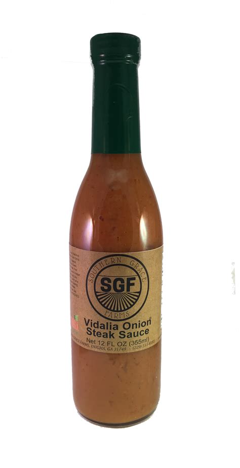 Vidalia Onion Steak Sauce | Southern Grace Farms