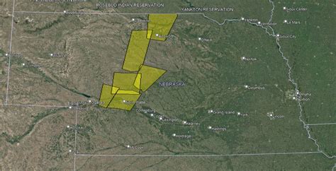 NWS North Platte on Twitter: "We had several severe thunderstorms ...