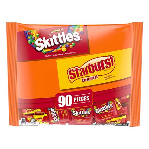 Mars Wrigley (Skittles & Starburst) Original Halloween Candy Bag - Shop Candy at H-E-B