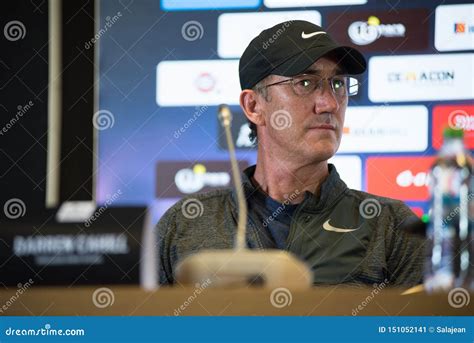 Tennis Coach Darren Cahill during Press Conference Editorial Photo ...