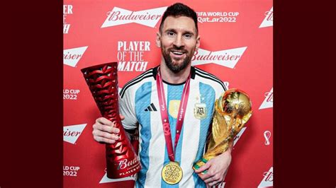 Lionel Messi With the World Cup! Argentina Captain Shares Frame With FIFA World Cup 2022 Trophy ...