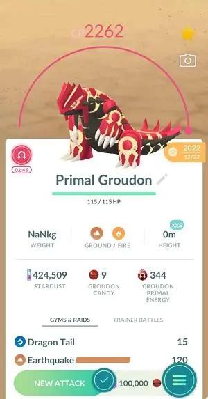 How to do a Primal Reversion in Pokémon Go