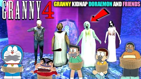 GRANNY KIDNAP DORAEMON NOBITA GIAN AND FRIENDS | Granny 4 Escape By Doraemon | Doraemon VS ...