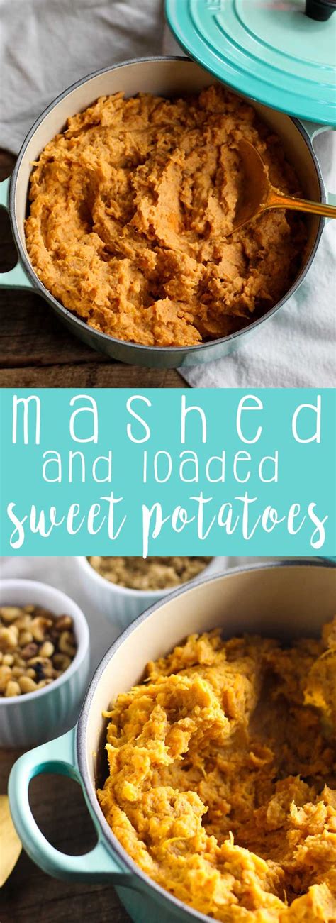 Mashed Loaded Sweet Potatoes | Recipe | Sweet potato recipes, Loaded sweet potato, Recipes