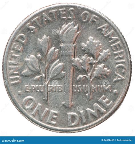 One dime coin stock photo. Image of coinage, dime, liberty - 86982486