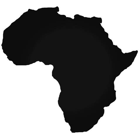 Buy Africa Continent Map Sticker Online