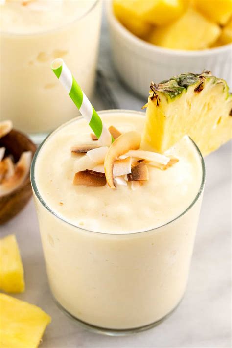 Easy Pineapple Smoothie Recipe - Jessica Gavin