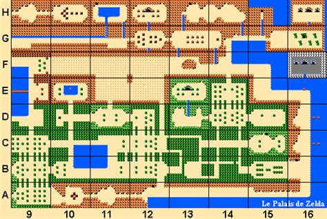 Legend Of Zelda Nes Cheats Map - Bank2home.com