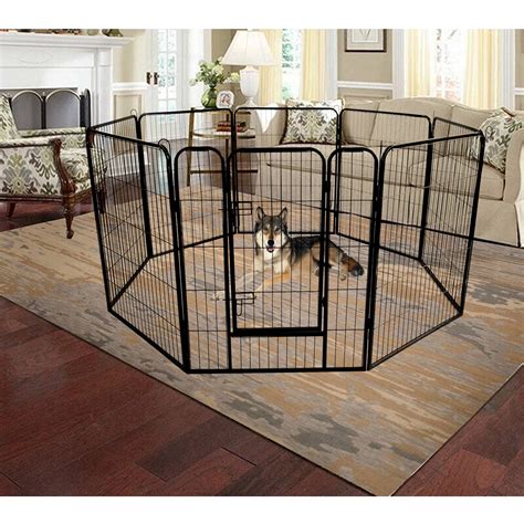 High Quality Wholesale Cheap Best Large Indoor Metal Puppy Dog Run Fence / Iron Pet Dog Playpen ...