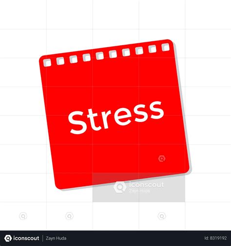 Stress word Animated Icon download in JSON, LOTTIE or MP4 format