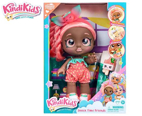 Kindi Kids Snack Time Friends Summer Peaches Toddler Doll | Catch.com.au