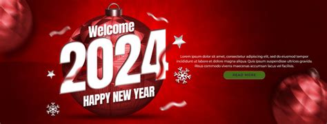 Happy New Year 2024 Celebration Facebook Cover | PSD Free Download - Pikbest