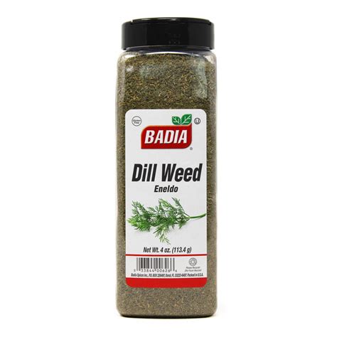 Dill Weed - 4 oz - Badia Spices