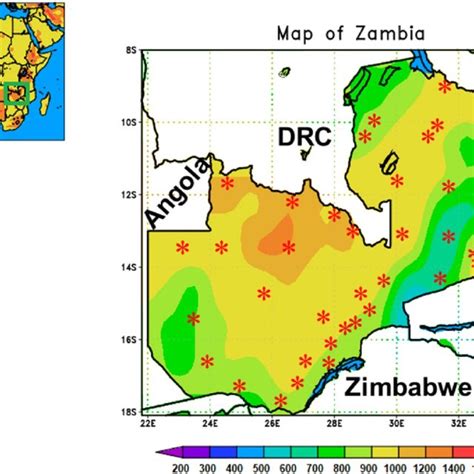 Scatter plot of mean monthly rainfall over Zambia for: a rain gauge... | Download Scientific Diagram