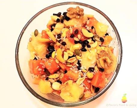 Flavory Food & Living Papaya Fruit Salad - Flavory Food & Living