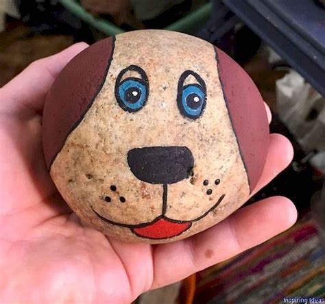 40 Awesome DIY Projects Painted Rocks Animals Dogs for Summer Ideas | Painted rock animals, Rock ...