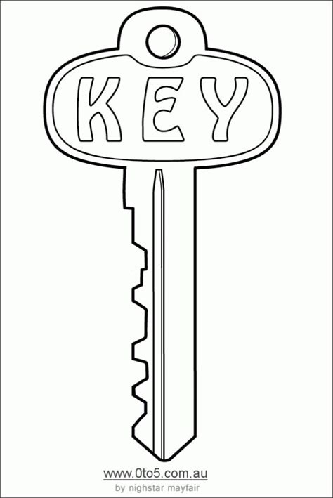 Children are fascinated by keys. Here are two templates for keys, and a ...