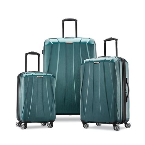 Samsonite Centric 3 Piece Set (20"/24"/28") Hardside 4-Wheel Luggage Sets – Luggage Online