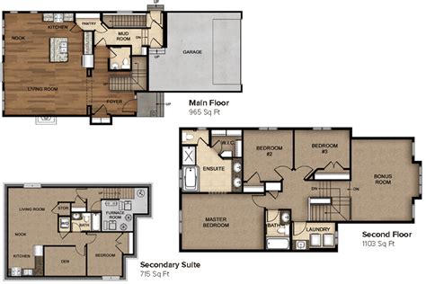 Aurora - Avalon III Floor Plan, Edmonton AB | Livabl