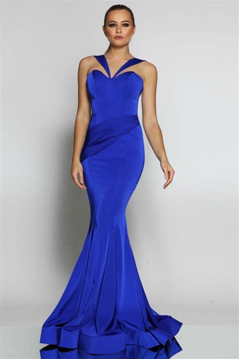 Jadore JX1049 Cobalt Blue Bustier Mermaid Formal Dress | Mermaid ...