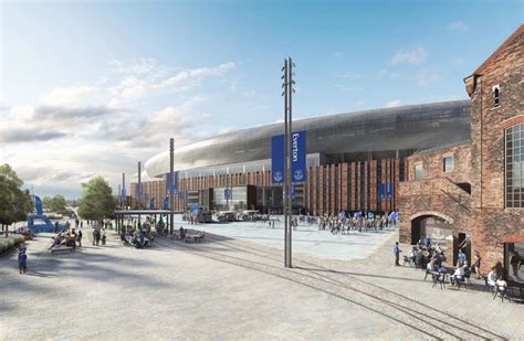 Everton reveal stunning final designs for new Bramley-Moore Dock ...