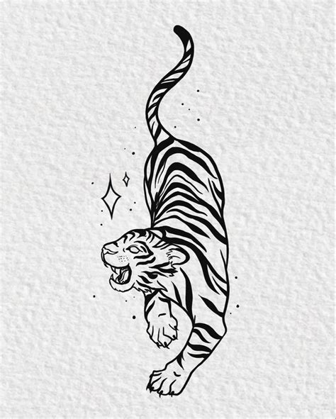 Year of the Tiger 🐅 tattoo artwork | Tiger tattoo, Tiger tattoo small ...