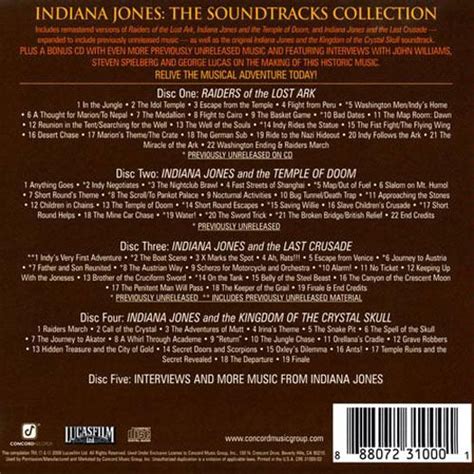 Indiana Jones: The Soundtracks Collection (Includes Unreleased Music)